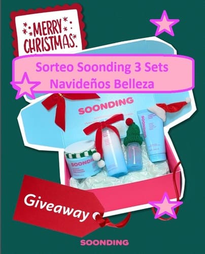 Sorteo Soonding 3 Sets Navideños Belleza