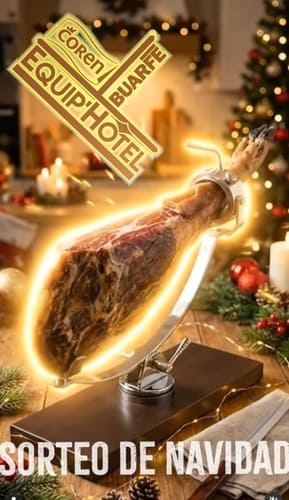 Sorteo de 1 jamonero y jam&oacute;n Coren EquipHotel Ourense