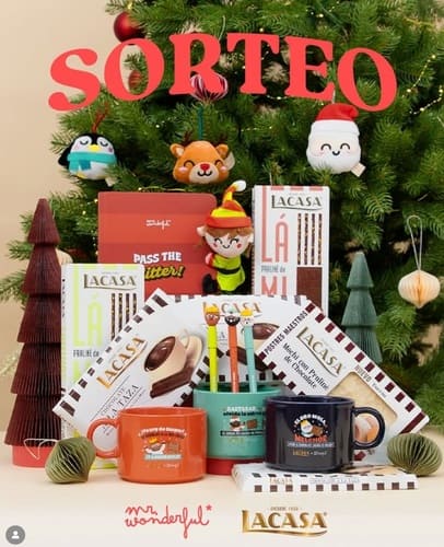 Sorteo de 5 packs Mr. Wonderful + Lacasa