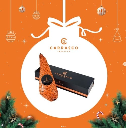 Sorteo de 7 premios Carrasco Ib&eacute;rico 🎄🥓😍 7 ganadores