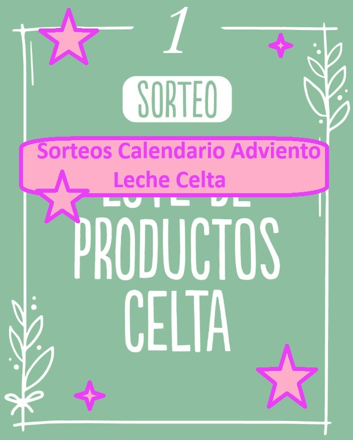 Sorteos Calendario Adviento Leche Celta en Instagram