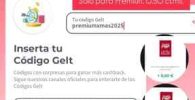 codigos GELT APP para sumar dinero gratis o cashback en tu cuenta