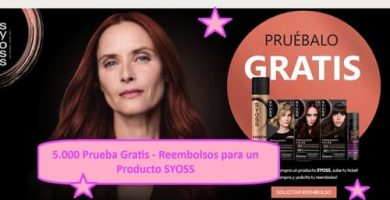 5.000 Prueba Gratis - Reembolsos para un Producto SYOSS
