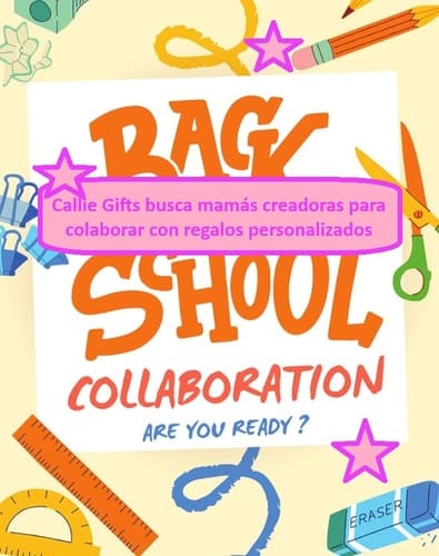 Callie Gifts busca mamás creadoras para colaborar con regalos personalizados