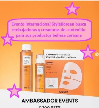 Evento Internacional StyleKorean busca embajadoras y creadoras de contenido para sus productos belleza coreana