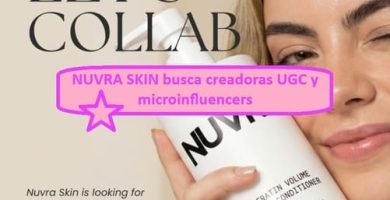 NUVRA SKIN busca creadoras UGC y microinfluencers