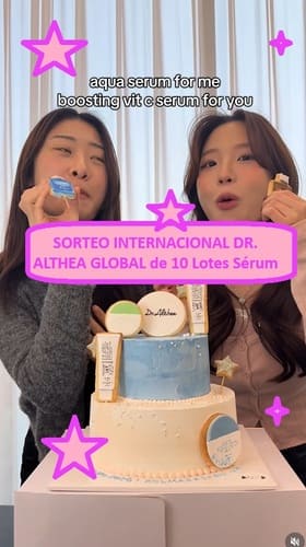 SORTEO INTERNACIONAL DR. ALTHEA GLOBAL de 10 Lotes Sérum