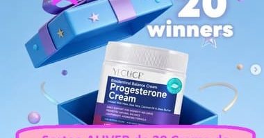 Sorteo ALIVER de 20 Crema de Progesterona YECUCE