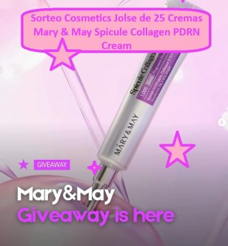 Sorteo Cosmetics Jolse de 25 Cremas Mary & May Spicule Collagen PDRN Cream