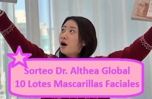 Sorteo Dr. Althea Global de 10 Lotes Mascarillas Faciales