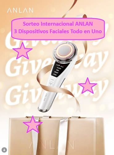 Sorteo Internacional ANLAN 3 Dispositivos Faciales Todo en Uno