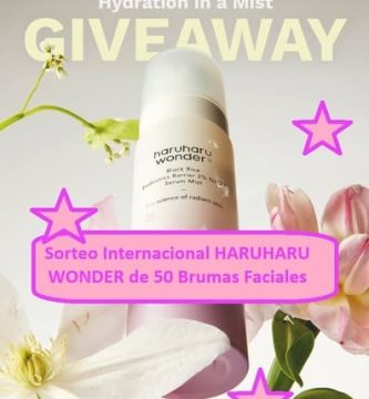 Sorteo Internacional HARUHARU WONDER de 50 Brumas Faciales