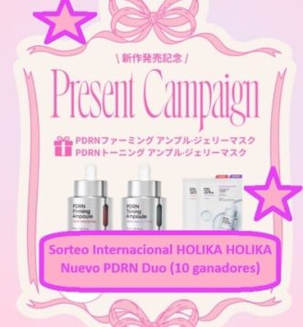 Sorteo Internacional HOLIKA HOLIKA – Nuevo PDRN Duo (10 ganadores)