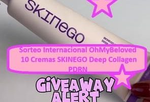 Sorteo Internacional OhMyBeloved de 10 Cremas SKINEGO Deep Collagen PDRN Cream