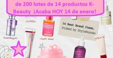 Sorteo Internacional StyleKorean de 200 lotes de 14 productos K-Beauty  ¡Acaba HOY 14 de enero!