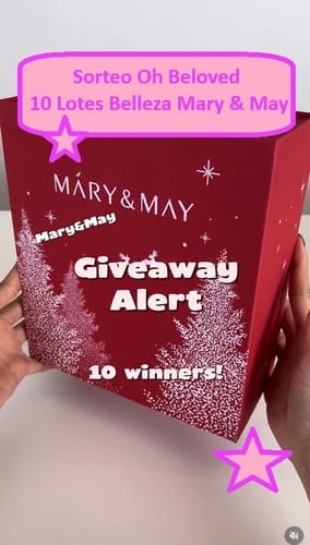 Sorteo Oh Beloved de 10 Lotes Belleza Mary & May