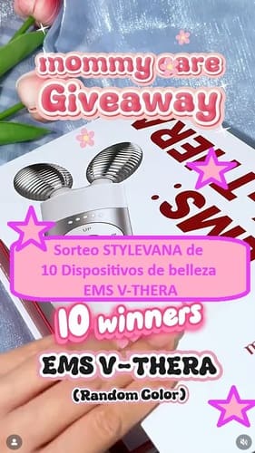 Sorteo STYLEVANA de 10 Dispositivos de belleza EMS V-THERA