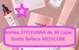 Sorteo STYLEVANA de 30 Cajas Gratis Belleza MEDICUBE