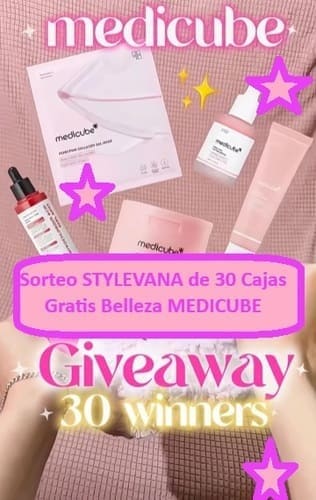 Sorteo STYLEVANA de 30 Cajas Gratis Belleza MEDICUBE