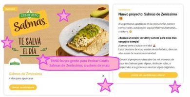 TRND busca gente para Probar Gratis Salmas de Zenissimo, crackers de maíz