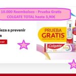 10.000 reembolsos prueba gratis COLGATE TOTAL
