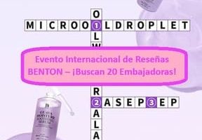 Evento Internacional de Reseñas BENTON – ¡Buscan 20 Embajadoras!