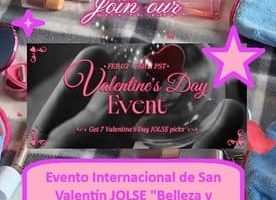 Evento Internacional de San Valentín JOLSE Belleza y Skincare con 5 Ganadores