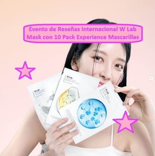Evento de Reseñas Internacional W Lab Mask con 10 Pack Experience Mascarillas