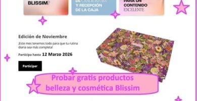 Probar Gratis Productos de belleza con Blissim