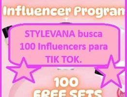 STYLEVANA busca 100 Influencers para TIK TOK.