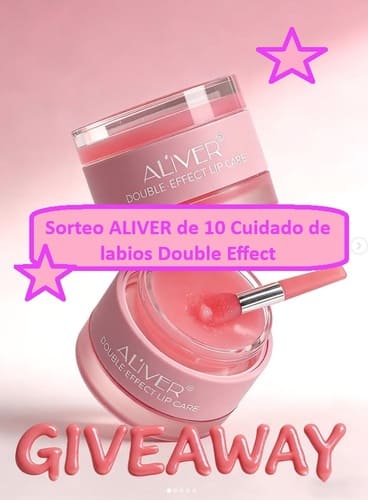 Sorteo ALIVER de 10 Cuidado de labios Double Effect