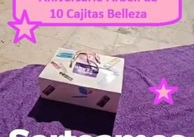 Sorteo Internacional Aniversario Arbell de 10 Cajitas Belleza