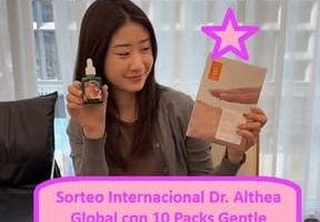 Sorteo Internacional Dr. Althea Global con 10 Packs Gentle Vitamin C Serum y Vita Glow Mask