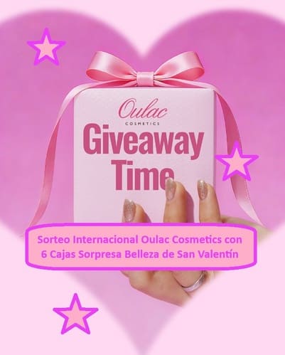 Sorteo Internacional Oulac Cosmetics con 6 Cajas Sorpresa Belleza de San Valentín