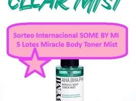 Sorteo Internacional SOME BY MI  con 5 Lotes Miracle Body Toner Mist