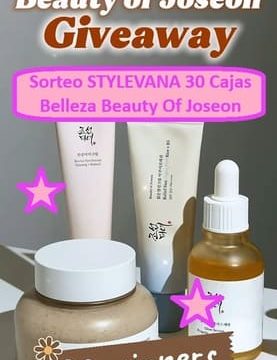 Sorteo STYLEVANA 30 Cajas Belleza Beauty Of Joseon