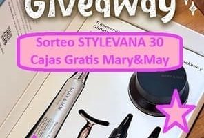 Sorteo STYLEVANA 30 Cajas Gratis Belleza Mary&May