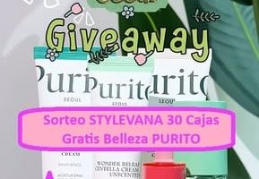 Sorteo STYLEVANA 30 Cajas Gratis Belleza PURITO