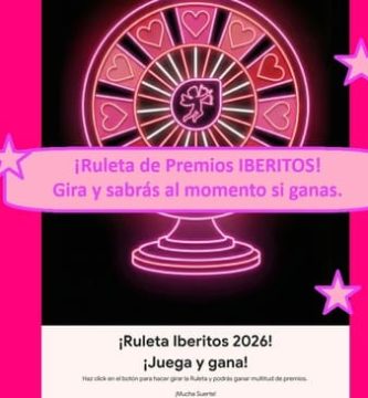 ¡Ruleta de Premios IBERITOS! Gira y sabrás al momento si ganas.