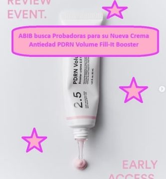 ABIB busca Probadoras para su Nueva Crema Antiedad PDRN Volume Fill-It Booster