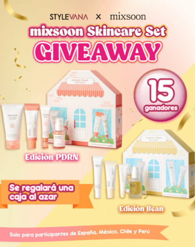 Sorteo STYLEVANA de 15 Cajas belleza MIXSOON