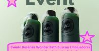 Evento de Reseñas Wonder Bath Buscan Embajadoras para probar gratis el limpiador Vegitoks Green