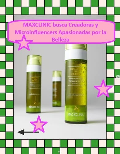 MAXCLINIC busca Creadoras y Microinfluencers Apasionadas por la Belleza