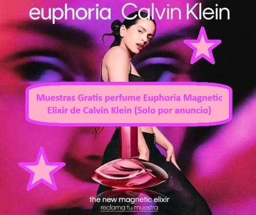 Muestras Gratis perfume Euphoria Magnetic Elixir de Calvin Klein (Solo por anuncio)