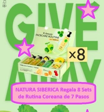 NATURA SIBERICA Regala 8 Sets de Rutina Coreana de 7 Pasos