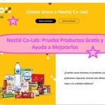 Nestlé Co-Lab Prueba Productos Gratis y Ayuda a Mejorarlos