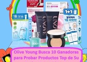 Olive Young Busca 10 Ganadoras para Probar Productos Top de Su Spring Sale