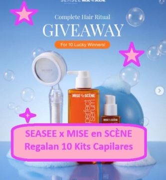 SEASEE x MISE en SCÈNE Regalan 10 Kits Capilares