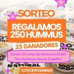 Sorteo 25 Lotes de Hummus Gratis The Hummus House (España)