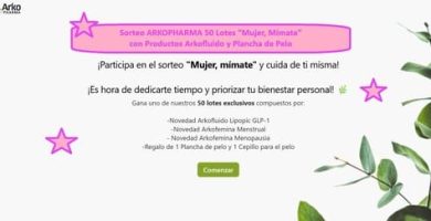 Sorteo ARKOPHARMA 50 Lotes “Mujer, Mímate” con Productos Arkofluido y Plancha de Pelo